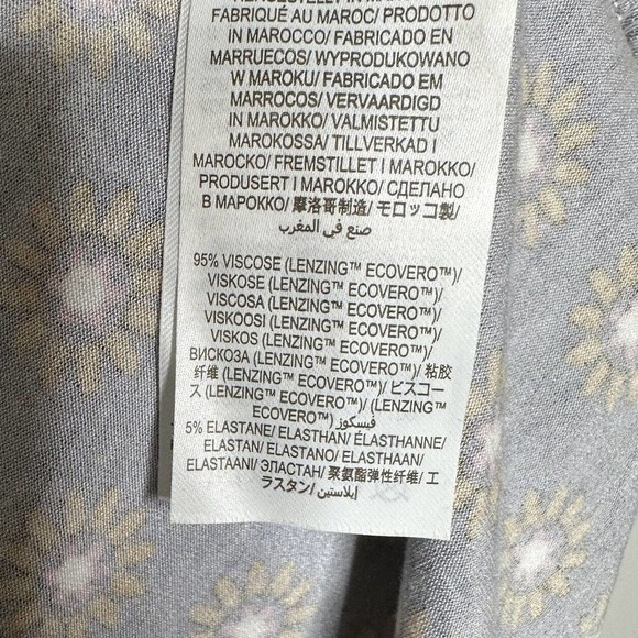 NWT Boden Flutter Sleeve French Navy Daisy Stamp Jersey Dress Womens Size 10 - Picture 5 of 6